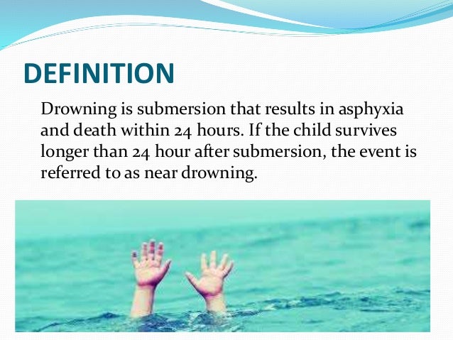 Drowning drowning