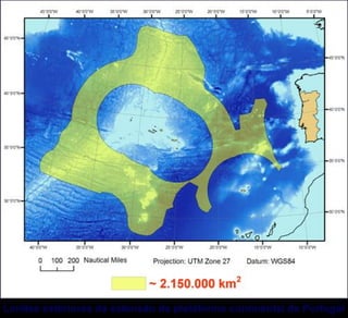 Submission to the un for the extension of the portuguese continental shelf   underwater abyssal plains