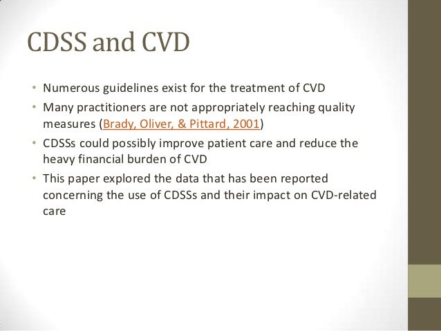Decision support system term paper