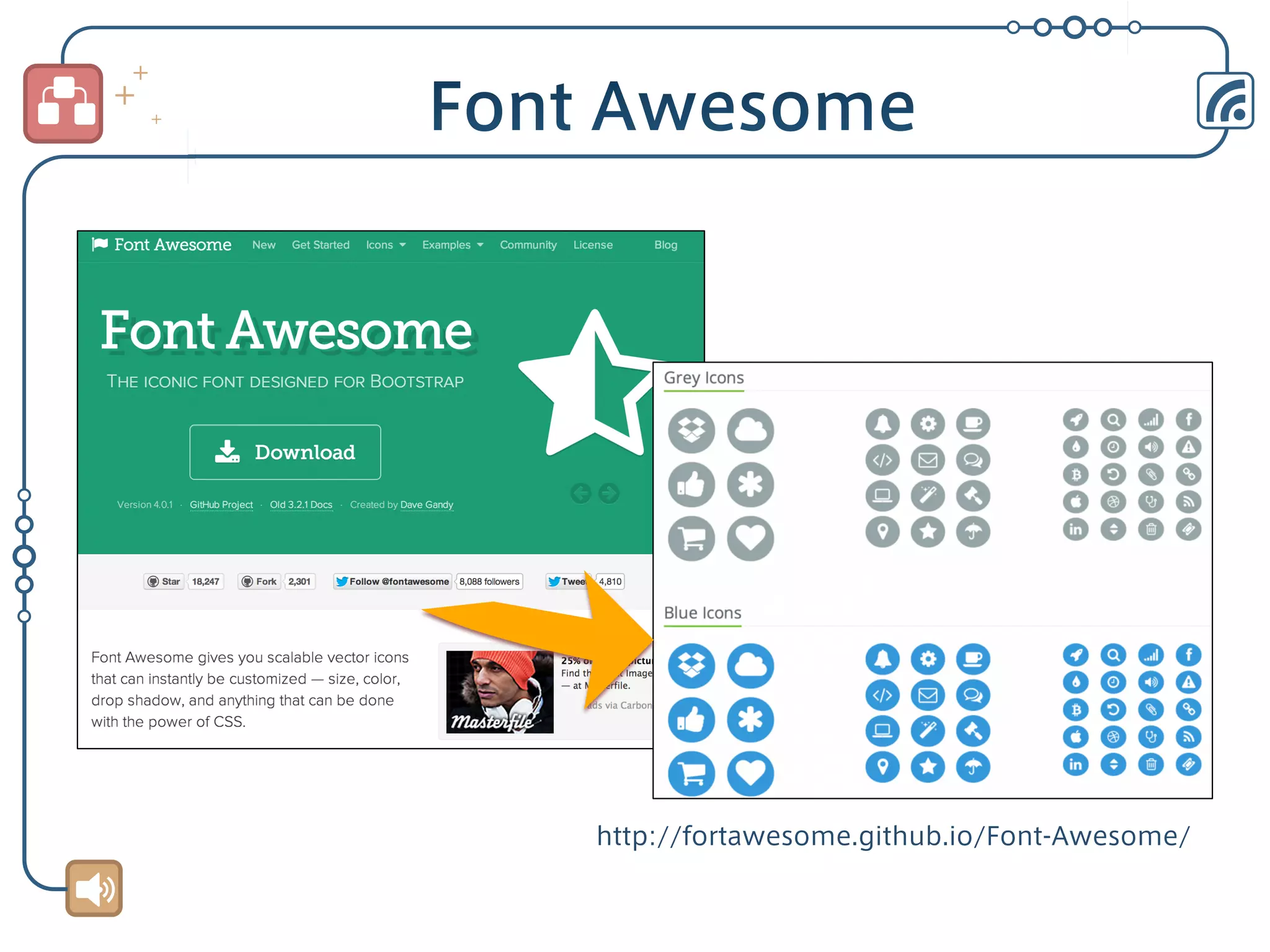 http://fortawesome.github.io/Font-Awesome/

 