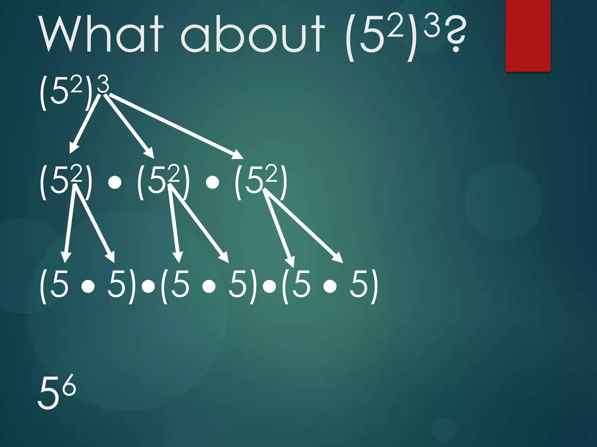 What about

2)3?
(5

2)3
(5

2)
(5

(5
6
5

2)
(5

5) (5

2)
(5

5) (5

5)

 