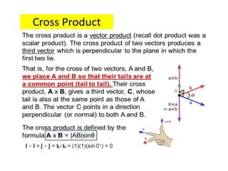 Cross Product
 