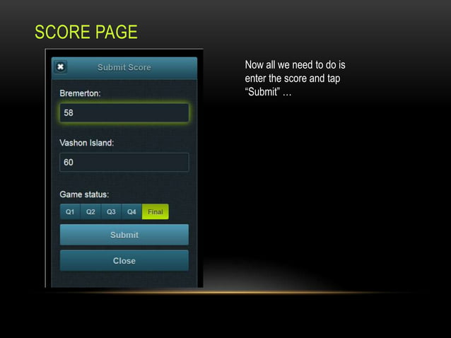 Sharing scores with Scorewave! | PPT