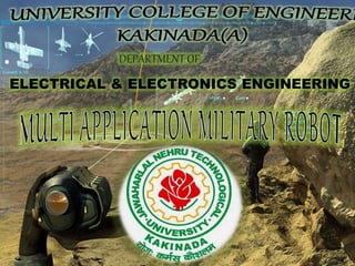 ELECTRICAL & ELECTRONICS ENGINEERING
ELECTRICAL & ELECTRONICS ENGINEERING
 