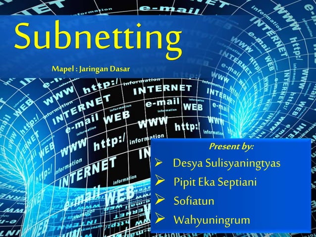Subnetting | PPTX