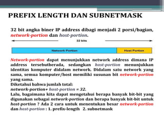 subnetting dan ip address dan bagaimana itu dilakukanpdf | PDF
