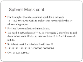 subnetting ipv4-Ipv4 subneeting methodologies | PPT