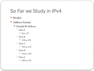 subnetting ipv4-Ipv4 subneeting methodologies | PPT
