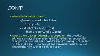 Subnetting made simple | PPTX | Computer Networking | Computing