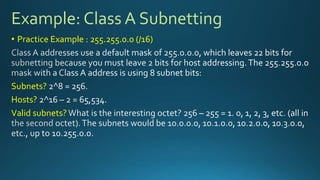 Subnetting made simple | PPTX | Computer Networking | Computing