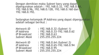 Comprehensive Guide to IP Subnetting: Network Addressing and Broadcast ...