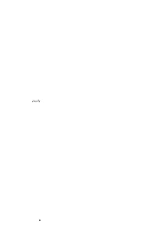 entrée
 