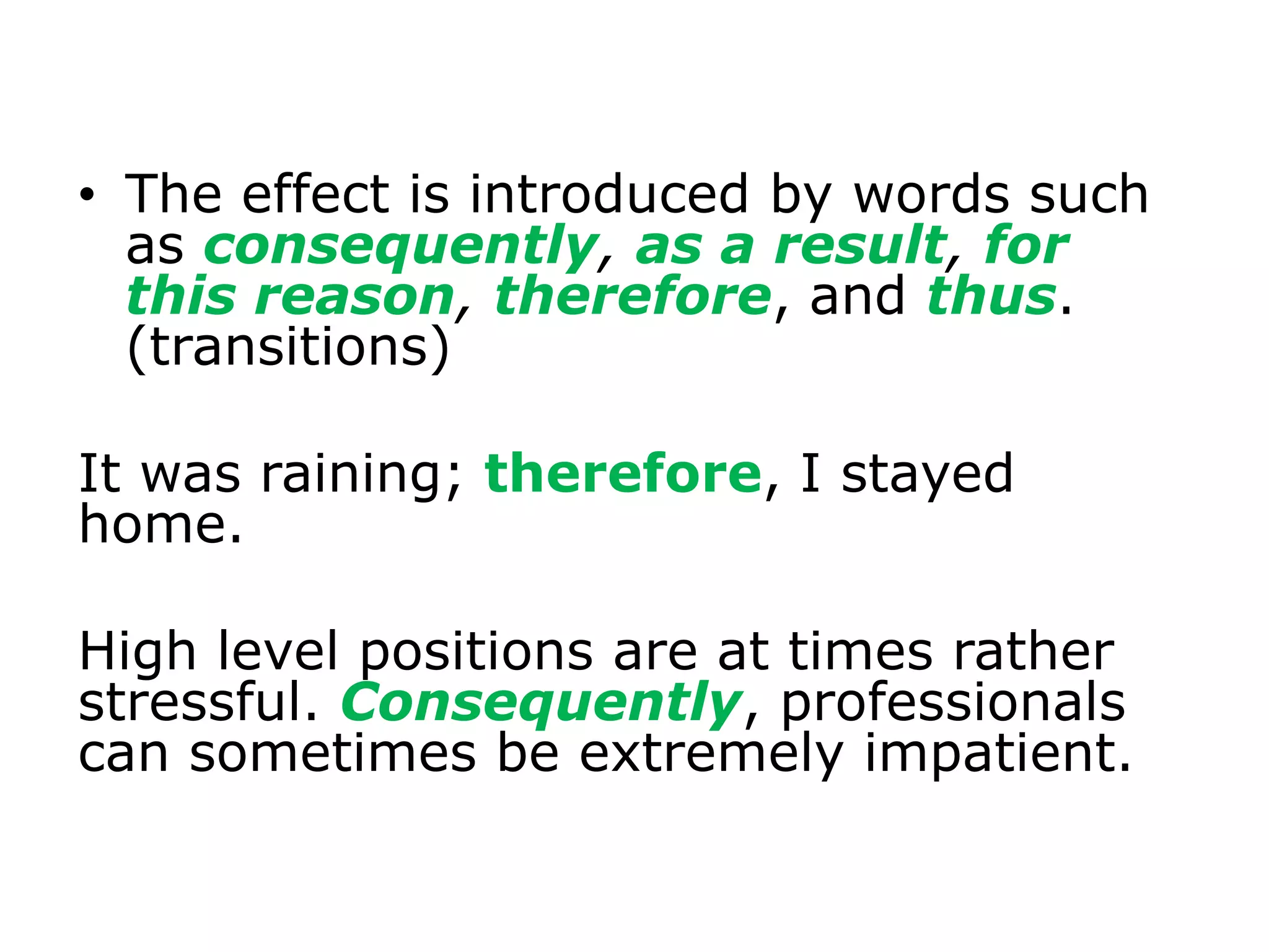 Subordinators, prepositional phrases, and transitions | PPTX