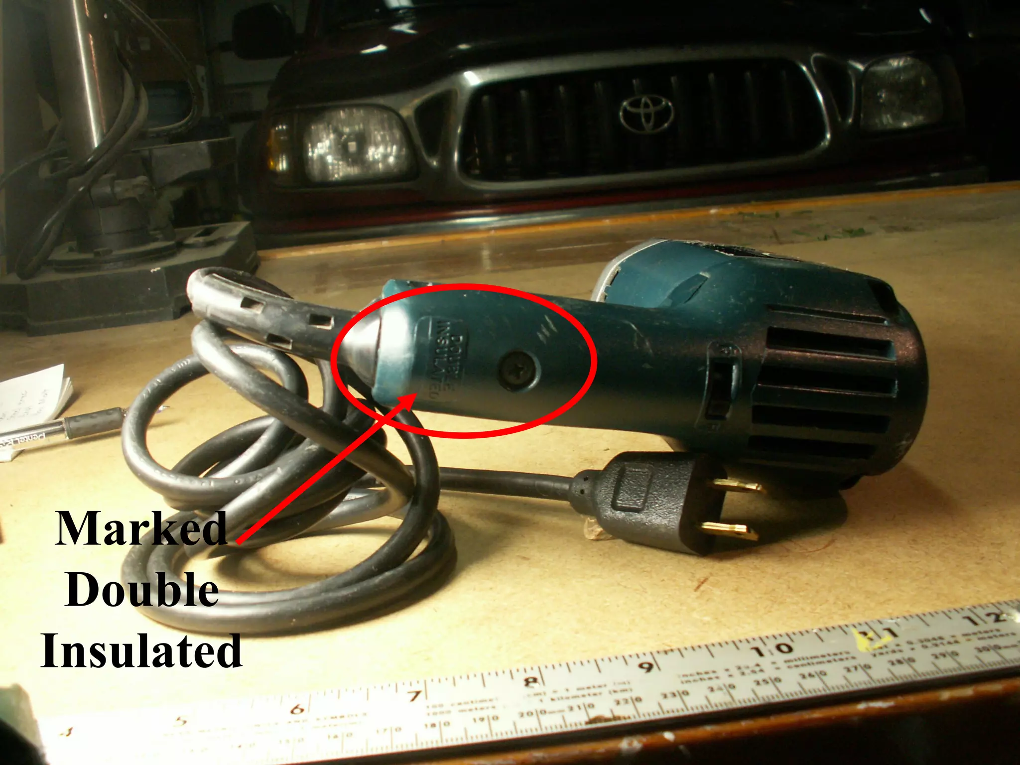 Marked
 Double
Insulated
            22
 