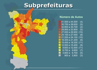 41.500 a  44.500 (4) 35.700 a  38.600 (5) 32.800 a  35.700 (2) 29.900 a  32.800 (5) 27.000 a  29.900 (10) 24.100 a  27.000 (8) 21.200 a  24.100 (10) 18.300 a  21.200 (6) 15.400 a  18.300 (11) 12.500 a  15.400 (9) 9.600 a  12.500 (11) 6.700 a  9.600 (7) 3.800 a  6.700 (5) 900 a  3.800 (3) Número de Autos 