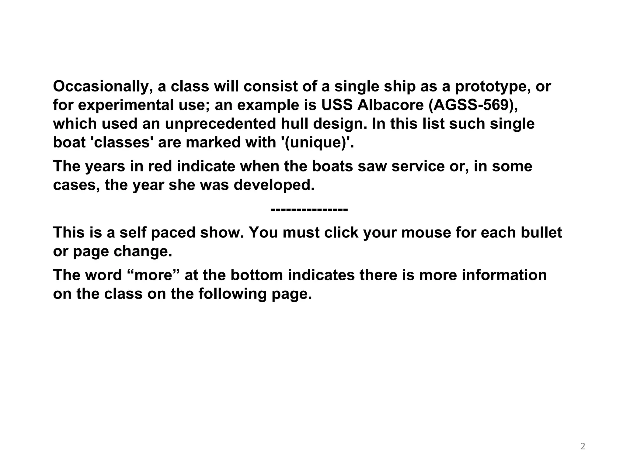 Sub presentation | PPS