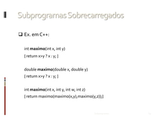 eles podem somente transmitir dados dos parâmetros reais correspondentes