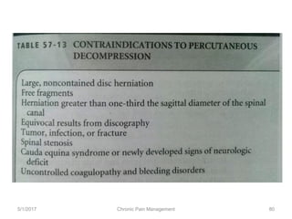 5/1/2017 80Chronic Pain Management
 