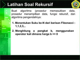 pengertian dan contoh fungsi rekursif java - mahasiswa... Subrutin_Fungsi.pptx