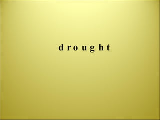 drought 