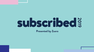 SUBSCRIBED 2018
 