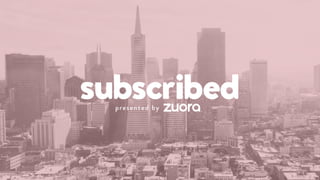 WELCOME TO SUBSCRIBED
2017!
 