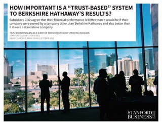 Key Corporate Governance Insights from Stanford Graduate School of ...