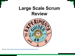 Large Scale Scrum
Review
Source: https://less.works/resources/graphics/less-graphics.html
 