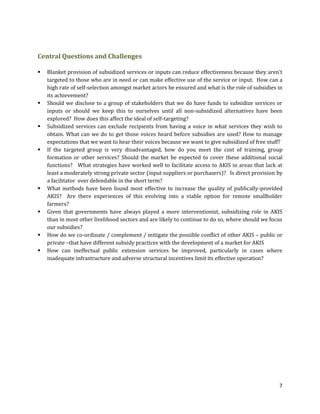 Technical assistance for exploratory R&D (e.g. research and development to build evidence of new business models, technology)