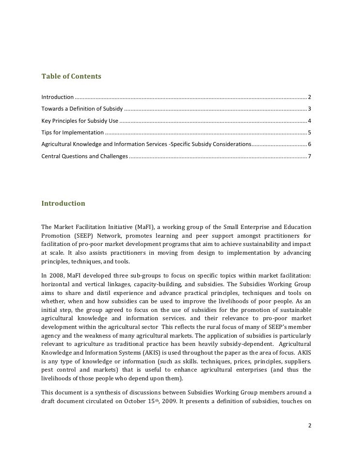 Types of subsidies image