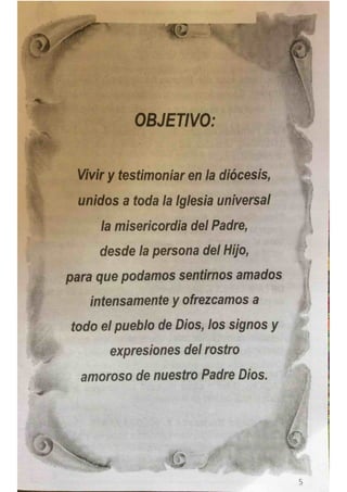 Subsidio Diocesano del año de la Misericordia