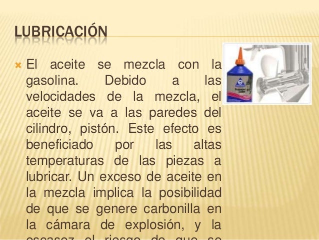 El aceite al litro de la gasolina para la motosierra la calma