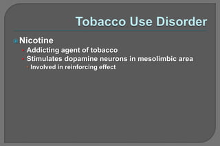 substance abuse disorders.pptx psychology | PPTX