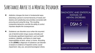 Substance Abuse and Mental Health Disorders | PDF