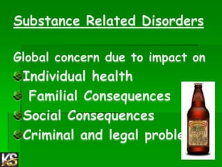 Substance use disorder | PPTX