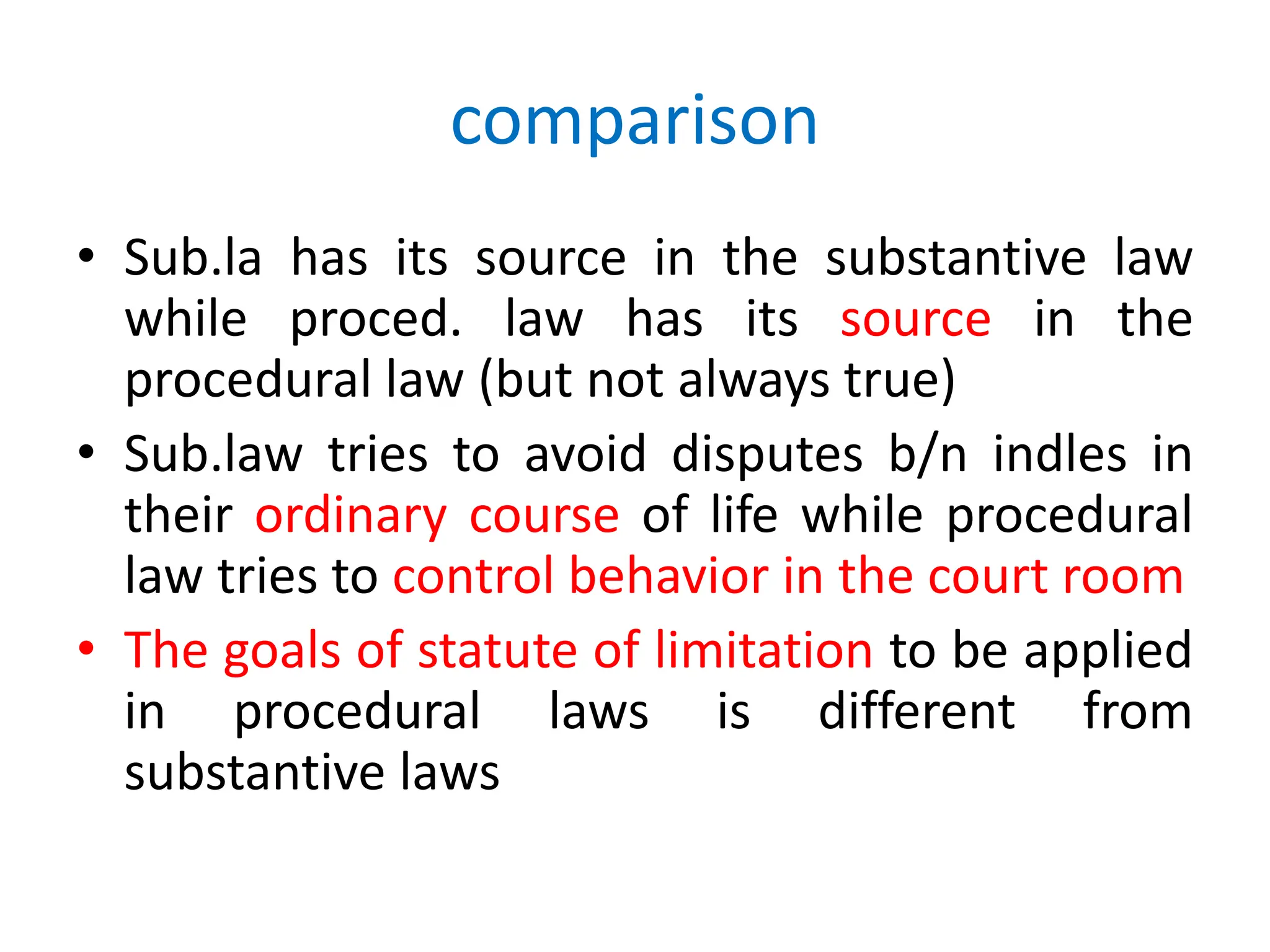 Substantive Versus Procedural law (5) (2).pptx