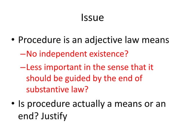 Substantive Versus Procedural law (5) (2).pptx