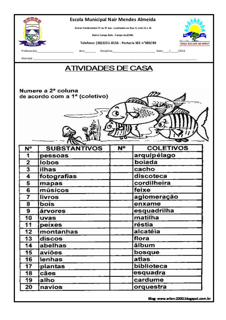 Qual E O Substantivo Coletivo De Banana