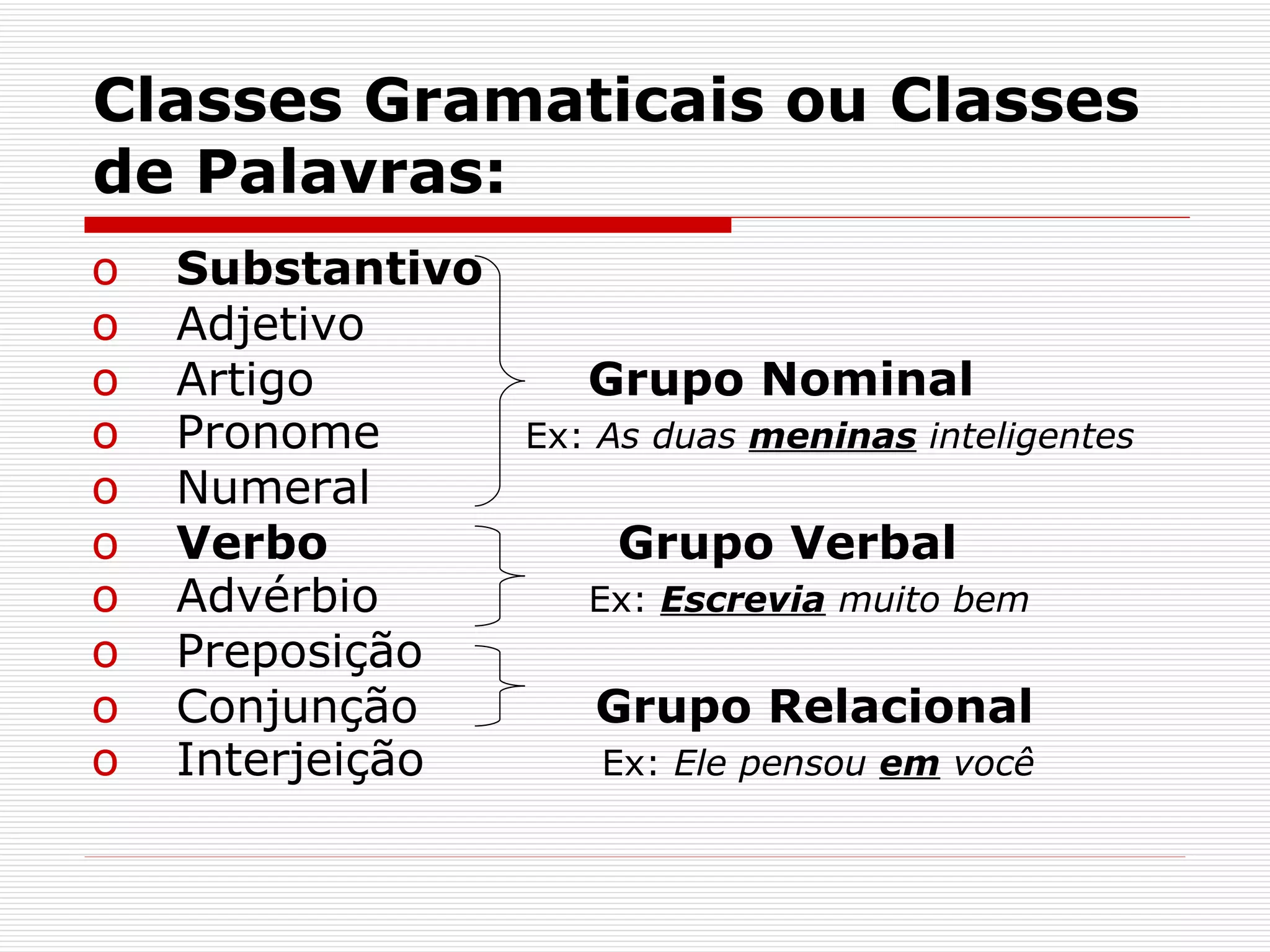 Substantivo e adjetivo | PPT