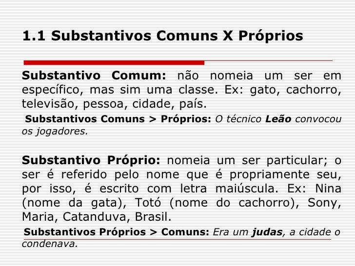 Substantivos Próprios E Comuns: Qual A Diferença?