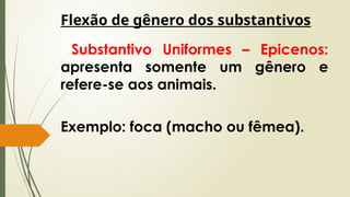 Substantivos: Simples, Composto, Derivados e etc | PPTX
