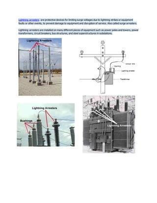 Substation Lightning Rods Substation | DOCX
