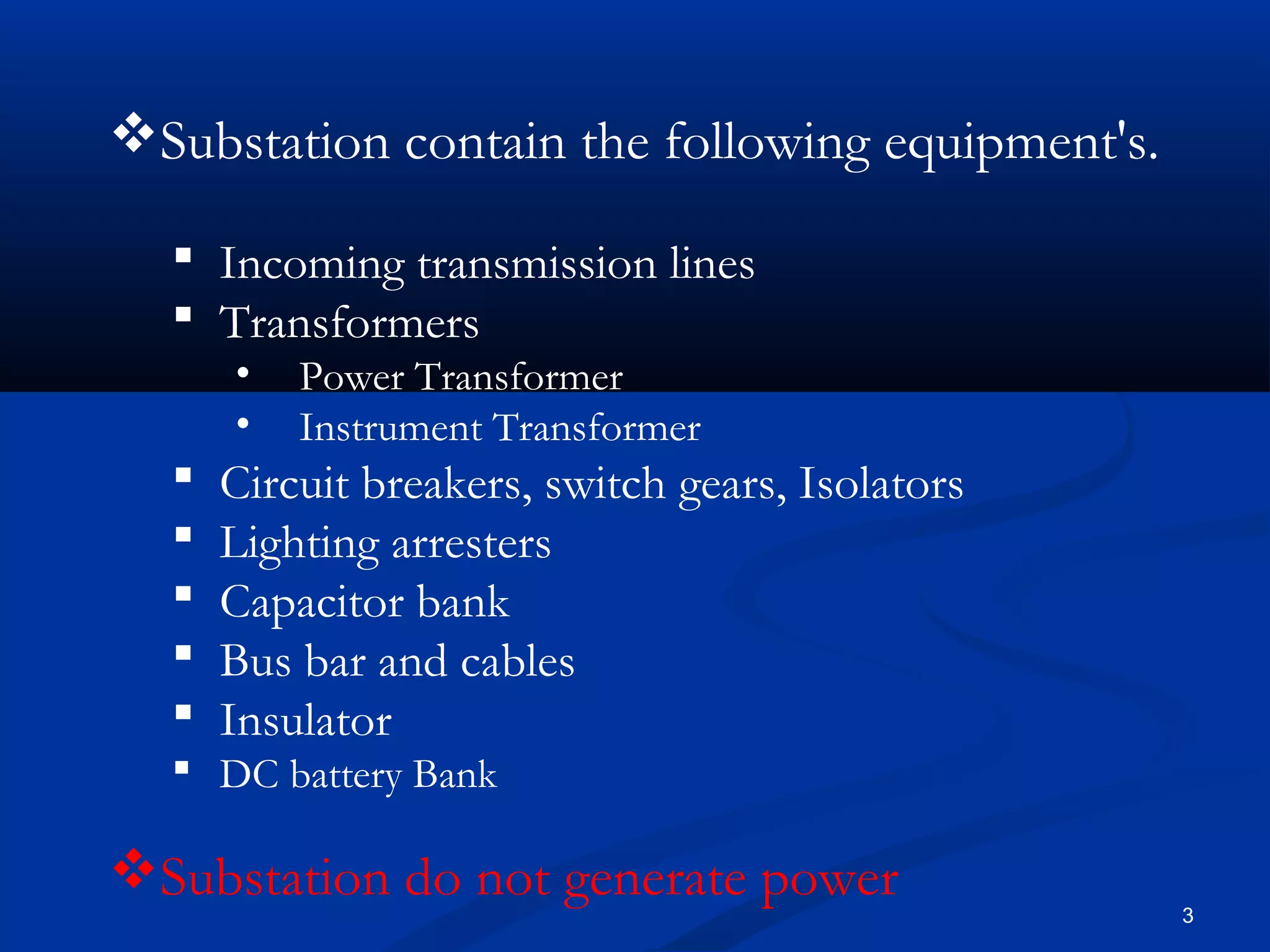 Substation | PPT