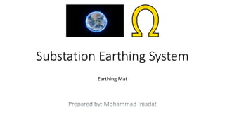 Substation Earthing System
Earthing Mat