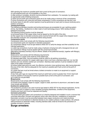 Substation lightning protection and earthing standard(august 2019) | PDF