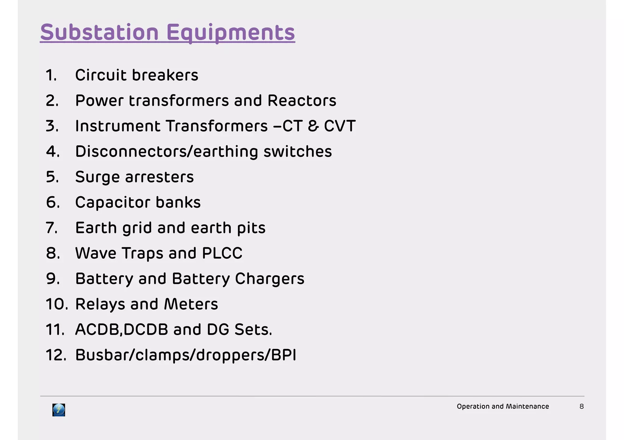 Substation Maintenance | PDF
