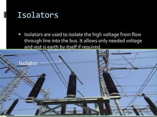 Substation protection devices | PPTX
