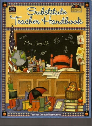 Substitute Teacher Handbook Book