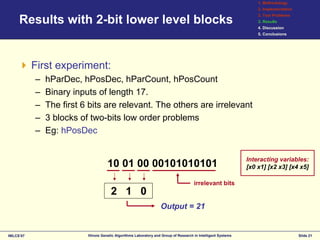 Substructrual surrogates for learning decomposable classification problems: implementation and first results