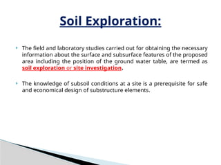 SUBSURFACE EXPLORATION AND DEWATERING.pptx